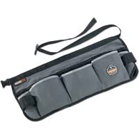 Ergodyne Arsenal 5706 Canvas Waist Tool Apron with 13 Pockets, Gray