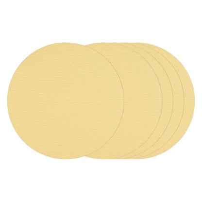 25Pcs Sanding Discs 8-7/8In 100Grit Hook and Loop Sandpapers Yellow - color: Yellow, size: 8-7/8 Inch(100 Grit)