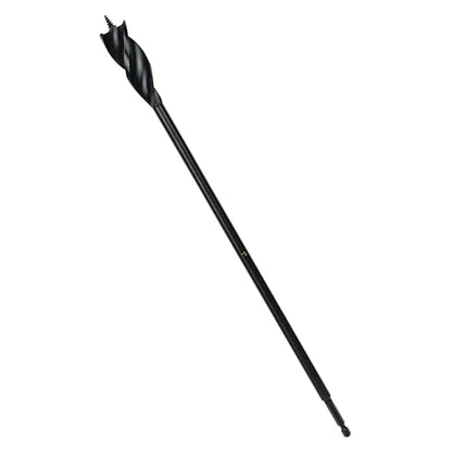 Greycore Tools 1 Inch x 16 Inch 3-Flute Auger Bit, Wood Drill Bit for Hard and Soft Wood, 1/4' Quick Change Shank - size: 1" x 16", style: 16 Inch