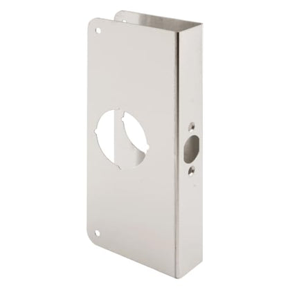 Prime-Line MP9452 Lock & Door Reinforcer, 1-3/8 x 2-3/4 in, Stainless