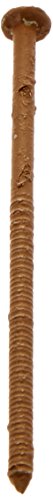 MAZE NAILS S227AM167-5 Painted Cedar Double Hot Dipped Ring Split Less Siding Nail, 5-Pound 8D 2-1/2-Inch
