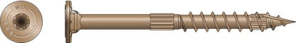 Simpson Strong-Tie SDWS16212QR50 Strong-Drive SDWS FRAMING Screw — 0.160 in. x 2-1/2 in. T25, Quik Guard, Tan (50-Qty)