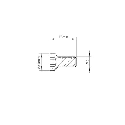 CK Series Chuck Jaws Screw Set 16pcs - color: Ck Screw Set