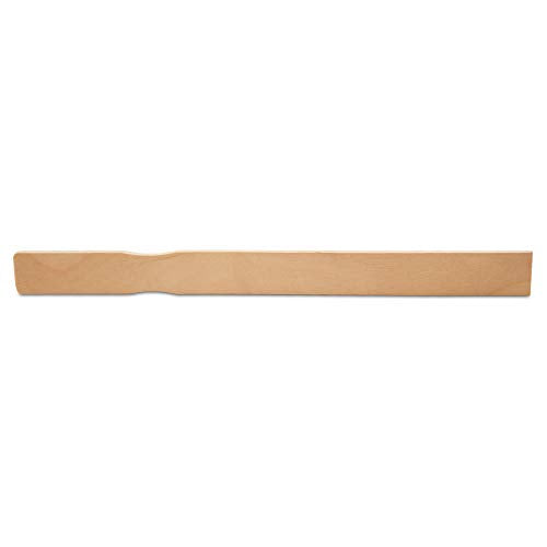 9 Inch Paint Sticks, Box of 25 Hardwood Paint Stirrers, Wood Mixing Paddles for Epoxy or Resin, Garden or Library Markers by Woodpeckers - size: 9 inch