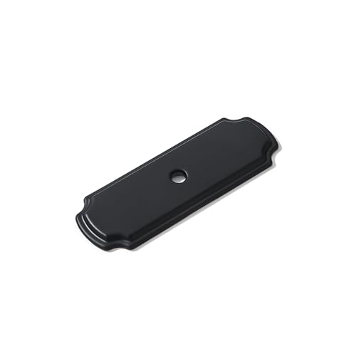 khtumeware 10 Pack Backplate for Cabinet Knobs Matte Black Cabinet Hardware Knob Backplate/Back Plate - color: Matte Black