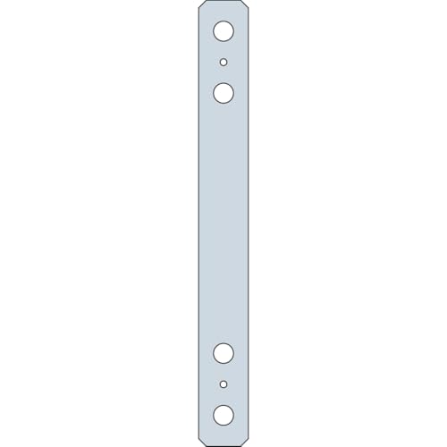 Simpson Strong-Tie PS218 PS 2 in. x 18 in. Hot-Dip Galvanized Piling Strap