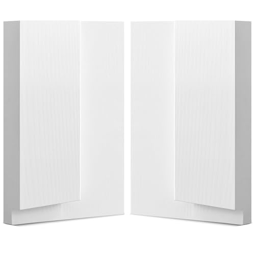 CroBlissful 1 Set 8 Inch L X 6-9/16 Inch W X 1-1/4 T Exterior Door Jamb Repair Kit, Jamb Paintable Wood Rotted Door Frame Repair Kit for Exterior Frame - size: 8 Inch L X 6-9/16 Inch W X 1-1/4 T