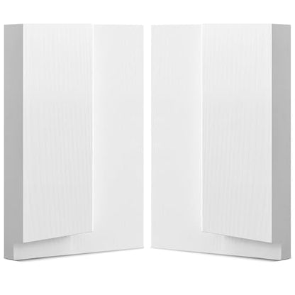 CroBlissful 1 Set 8 Inch L X 6-9/16 Inch W X 1-1/4 T Exterior Door Jamb Repair Kit, Jamb Paintable Wood Rotted Door Frame Repair Kit for Exterior Frame - size: 8 Inch L X 6-9/16 Inch W X 1-1/4 T