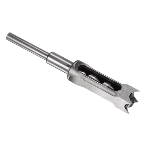 1" Woodworking Mortise Bit Carbon Steel Square Hole Cutter - size: 1''