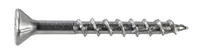 Simpson Strong-Tie T08162WPP Deck-Drive DWP Wood SS Screw — #8 x 1-5/8 in. T20, Flat Head, Type 316 (350-Qty)