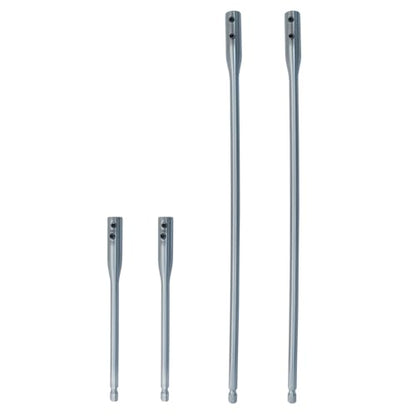 Zorfeter 8 PCS 1/4 Extension Drill Bit Set, High-Carbon Steel, 6 and 12 Inches - color: 8 Pcs