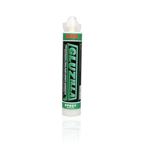 MAS Epoxies Gluzilla Two-Part Epoxy Adhesive, 185 ml, Opaque Color - size: Gluezilla, 185ML