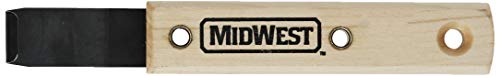 MIDWEST Siding Removal Tool, Offset Hardened, Steel Blade