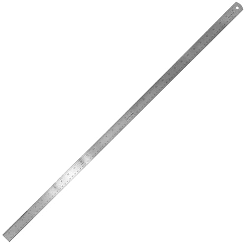 Pacific Arc 36 Inch Stainless Steel Ruler with Inch/Metric Conversion Table - style: 36 In