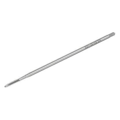 uxcell Metric Thread Tap M2.5 x 0.45 H2 100mm Extra Long Straight Flute - size: M2.5 x 0.45 x 100mm