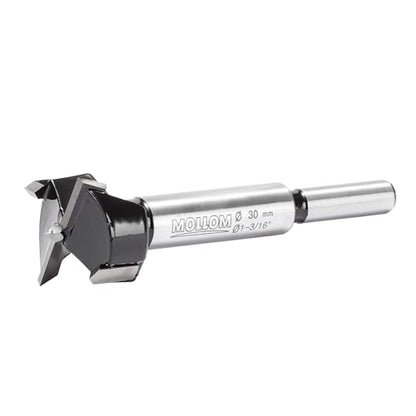 MOLLOM 1-3/16" (30mm) Carbide Forstner Drill Bit - size: 30mm | 1-3/16"