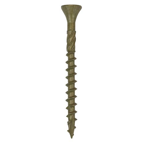 TIMCO C2 Decking Screw - Green TX20-4.5 x 75mm - Box 250