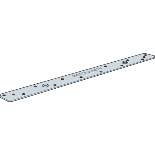 Simpson Strong-Tie MSTA18 MSTA 18-in. 18-Gauge Galvanized Medium Strap Tie (Pack of 50)