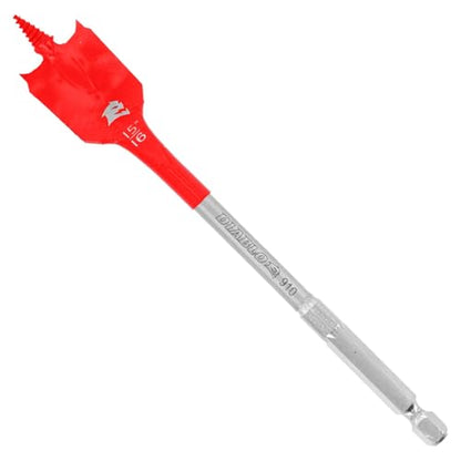 Diablo Spade Bit for Wood, 15/16" Diameter, 6" Length, 1/4" Hex Shank