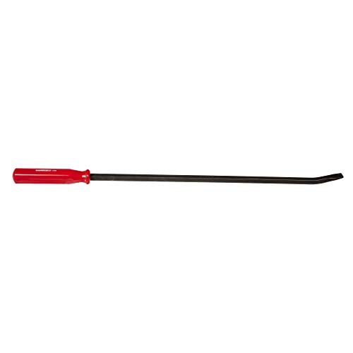 Mayhew Tools 40109 ProGrip Pry Bar, Red, 31" Curved - size: 31" Curved