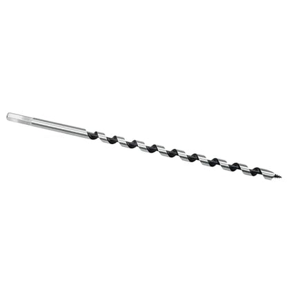 3/8 x 12 Inch Carbon Steel Long Wood Auger Drill Bit - size: 3/8" Diameter