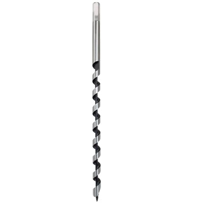 1/2 Inch Wood Auger Drill Bit 12 Inch Long Hex Shank for Hardwood - size: 1/2 x 12 Inch