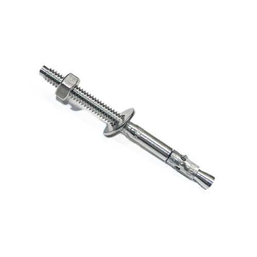 Mighty Fasteners 304 Stainless Steel Wedge Anchors 1/4" X 3-1/4" - 25 Pack - size: 1/4" X 3-1/4"