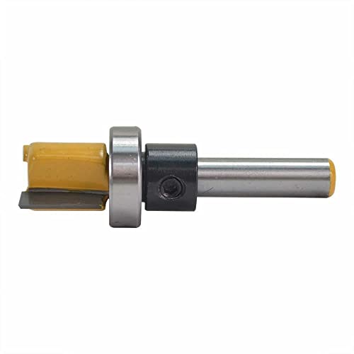 for 1/2" Hinge Template Mortising Router Bit with Top Rail Bearing Guide