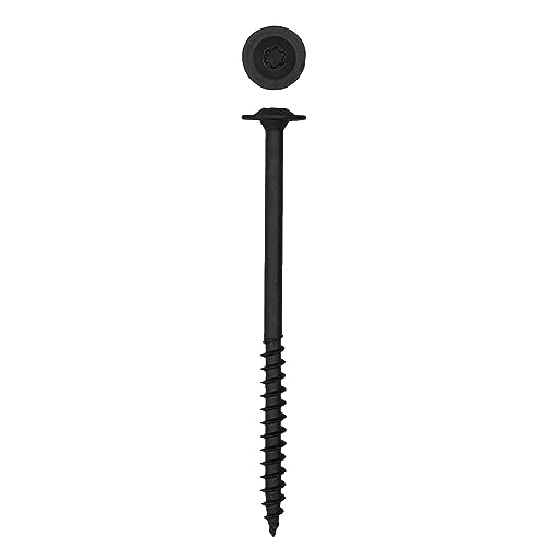 SPAX 5/16" x 5" Exterior Washer Head Structural Wood Lag Screws Powerlags Torx T-Star (50 EA) Bit Included Heavy Duty Rust Resistant - size: 5/16 x 5"