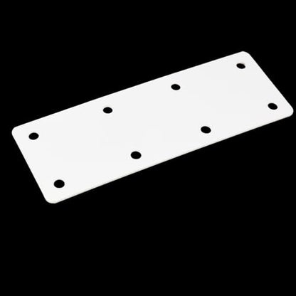 4 Pack Flat Straight Brace Brackets, Stainless Steel Shelf Bracket