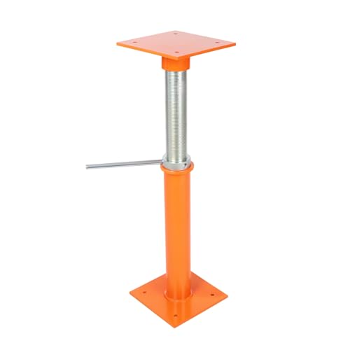 Jacking Post Adjustable Height 19"-27", 18000 lbs Capacity Steel Support Column, Floor Jack Post for Basement Beam, Temporary House Leveling, Crawl Space Brace