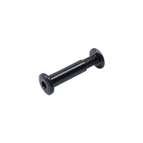 MY MIRONEY 10 Sets Black Binding Post Screw, M4 x 5mm x 16mm - color: Black, size: M4 x 5mm x 16mm