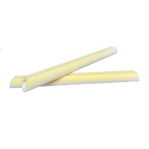 Professional Quality T-Bar Refill Floor Coater (2 Pack 18 Inch Yellow Synthetic Foam) - size: 18 Inch