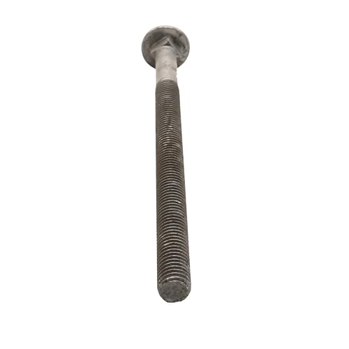 1/2" x 8" (25 Pack) Galvanized Carriage Bolt Kit Grade 307A Includes 1/2" USS Flat Washers (25 pcs) and 1/2"-13 Hex Nuts (25 pcs), Hot Dip Galvanized for Exterior Use by - Fastener Depot