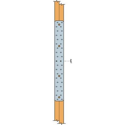 Simpson Strong-Tie MSTC28 MSTC 28-1/4 in. 16-Gauge Galvanized Medium Strap (Pack of 10)