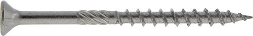 Hillman Square Stainless Steel Screw (20 Pack), 8 x 2" - size: 8 x 2"