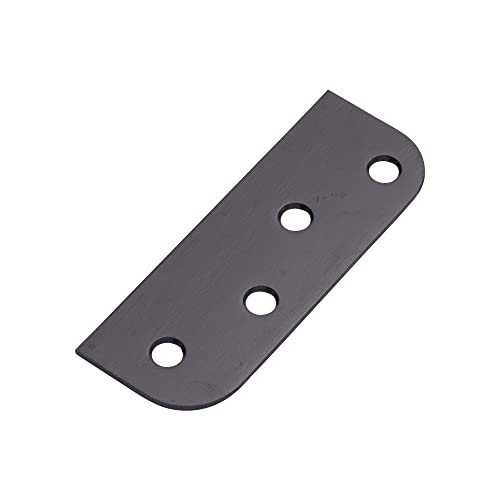 Hinge Blanks for Door Hinges Oil Rubbed Bronze 4 in - 5/8 in Radius 3-pk - color: Oil Rubbed Bronze