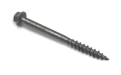 Simpson Strong-Tie SD10112R500 - #10 x 1-1/2 Inch Strong Drive SD Connector Screws - 1/4 Inch Hex Head, Galvanized Coating, Hex Bit Included, for Construction, Home Improvement (Box of 500)
