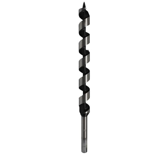 7/8 Inch x 12 Inch Wood Auger Drill Bit for Tree Stump Drilling - size: 7/8 Inch