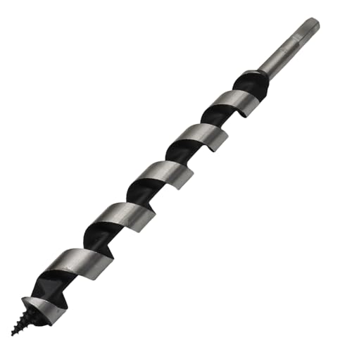 7/8 Inch x 12 Inch Wood Auger Drill Bit for Tree Stump Drilling - size: 7/8 Inch