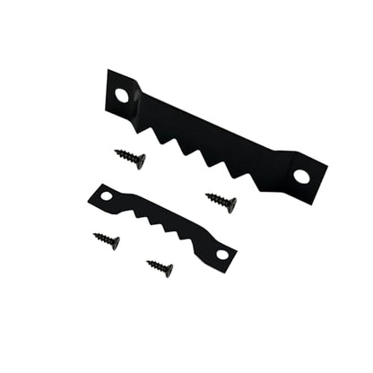 30 Pack Large and 30 Pack Small Sawtooth Picture Hangers (Black) - color: Mix Black - 60 Pack