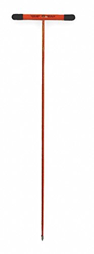 Non-conductive Soil Probe, 48" Shaft Length, Non-conductive Fiberglass Shaft Material