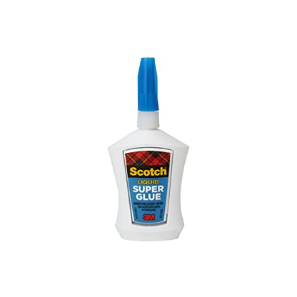 Scotch Super Glue Liquid in Precision Applicator, 0.14 oz (AD124) - size: 1-Pack