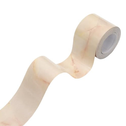 Lilaly 2 inches x 32 feet Wood Grain Repair Tape,Wood Grain Tape,Widely Used for Tables, Doors, Floor and DIY(Agate Jade) - color: Agate Jade