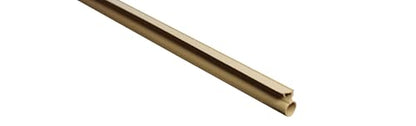 WRS Andersen Beige Bulb Seal with Angled Base Hardware, 42-3/4 Inch Stick - color: 3.45 Ft Stick - Beige