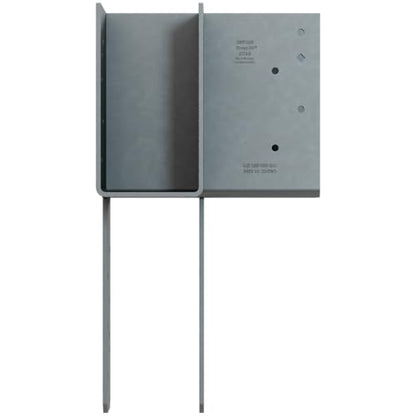 Simpson Strong-Tie ECCLLQ444SDS - ECCLLQ L-Shape End Column Cap for 4X Beams & 4X Post with SDS Screws, Skewed Left Framing Bracket for Structural Support in Home Improvement Projects
