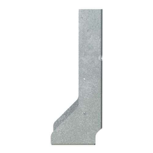 Simpson Strong-Tie HUCQ5.25/9-SDS Heavy Concealed Flange Face-Mount Joist Hanger - for 5-1/4 in. x 9 in. Joist Size, Zinc Galvanized 14-Gauge Steel Construction, Includes Strong-Drive SDS Screws