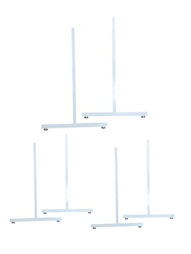 Only Hangers EZ Slide-On Grid Legs - Pack of 3 Sets - No Hardware Needed (White) - color: White