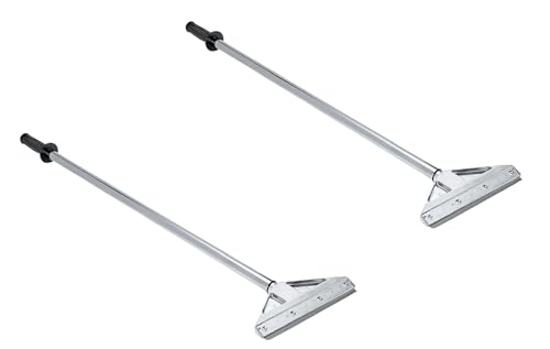 8-Inch Floor Scraper Tool 2 Pack with Razor Blades - size: Pack of 2
