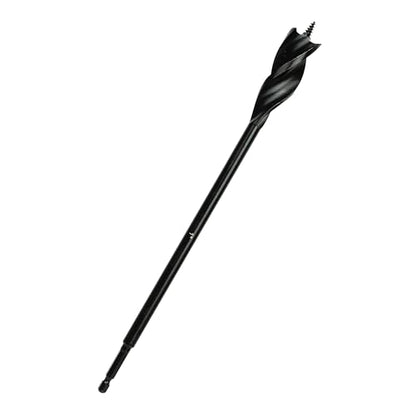 Greycore Tools 1 Inch x 12 Inch 3-Flute Auger Bit, Wood Drill Bit for Hard and Soft Wood, 1/4' Quick Change Shank - size: 1" x 12", style: 12 Inch